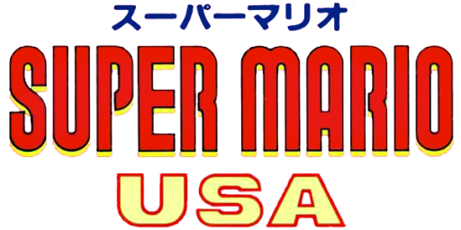 Super Mario USA (Japan) logo